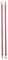 Susan Bates Silvalume Single Point Knitting Needles 14"-Size 9/5.5mm